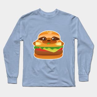 Sloth Burger Long Sleeve T-Shirt